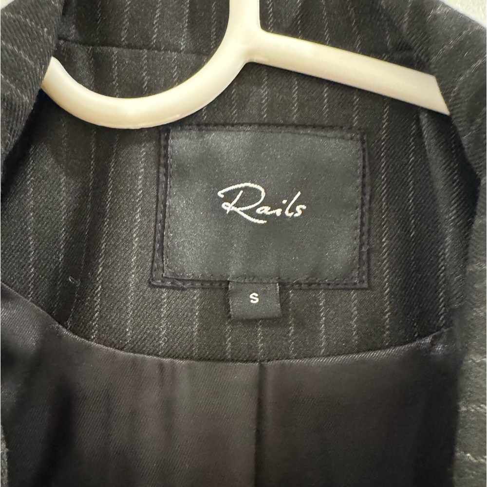 Rails | Jac Charcoal Pinstripe Blazer - image 2
